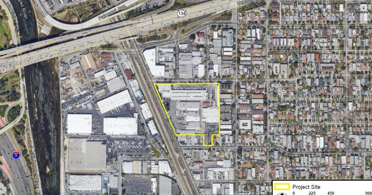 East End Capital plans another studio at 5426 San Fernando Road in